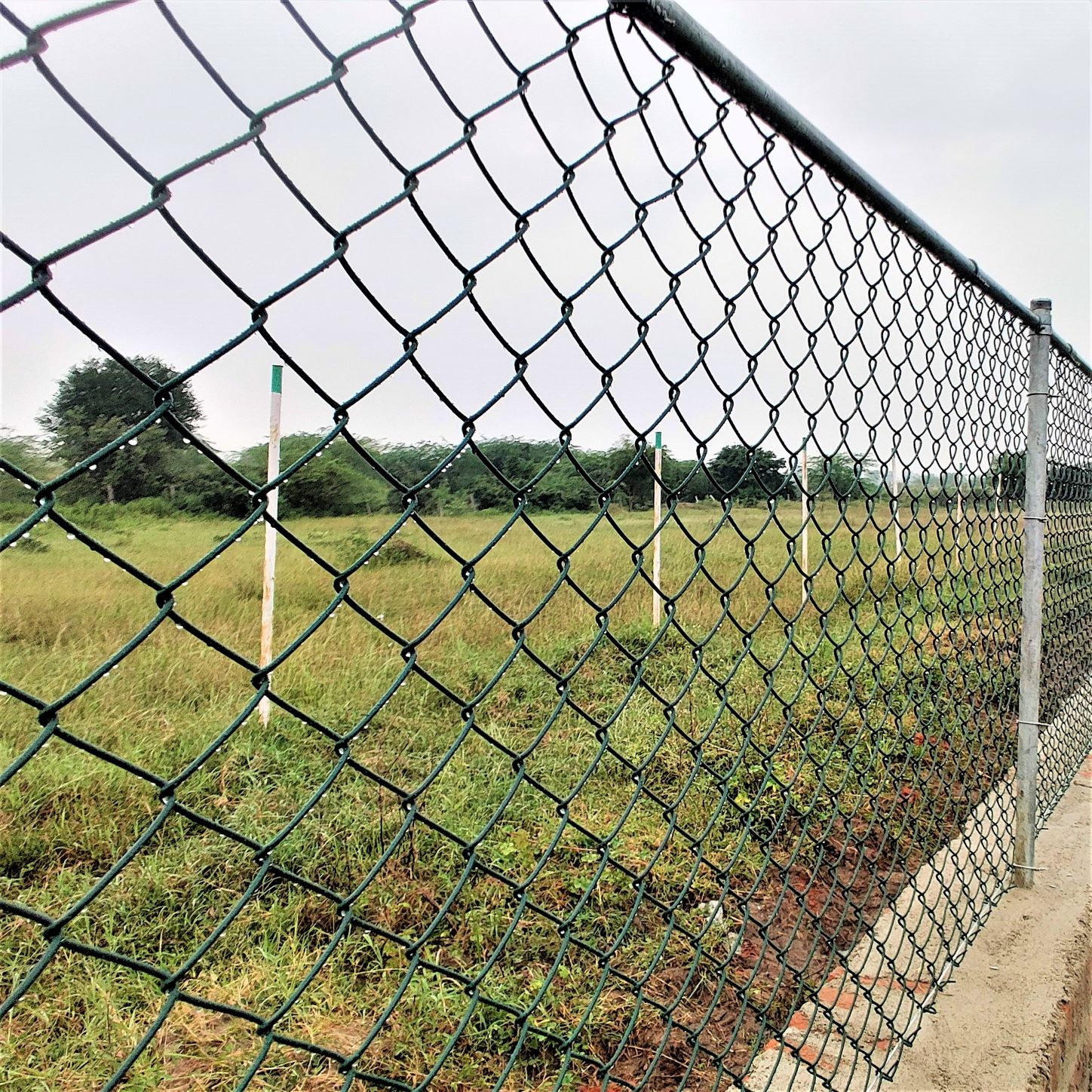 pvc coated chain link fencing